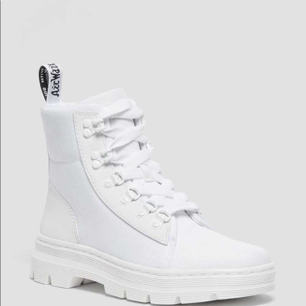 Doc Martens White Combs Boots
